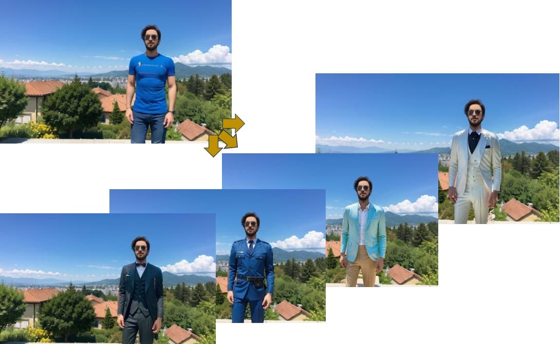 Outfit change demo